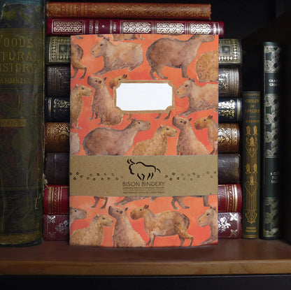 Chill of Capybaras Lined Journal