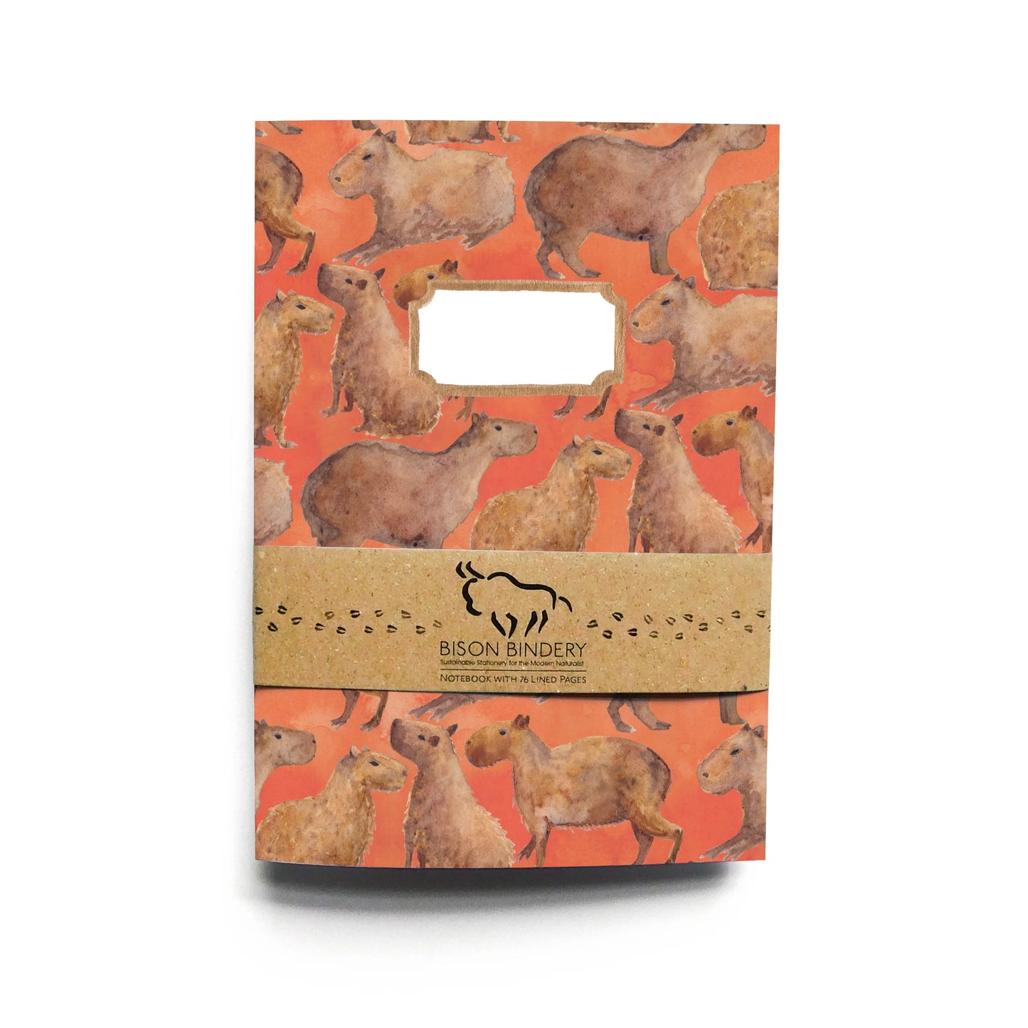 Chill of Capybaras Lined Journal