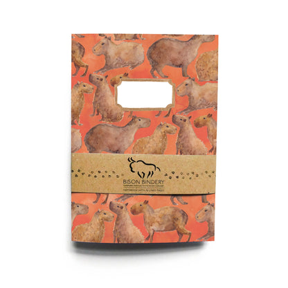 Chill of Capybaras Lined Journal