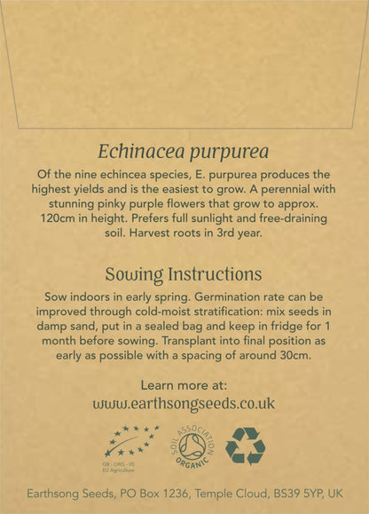 Echinacea purpurea - Seed Packet