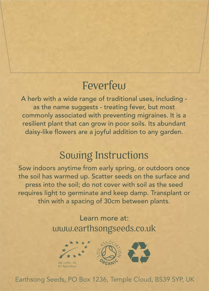 Feverfew - Seed Packet