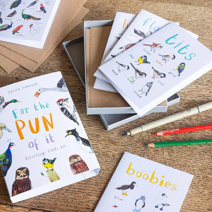 For the Pun of It - Greetings Card Set