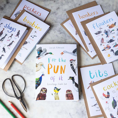 For the Pun of It - Greetings Card Set
