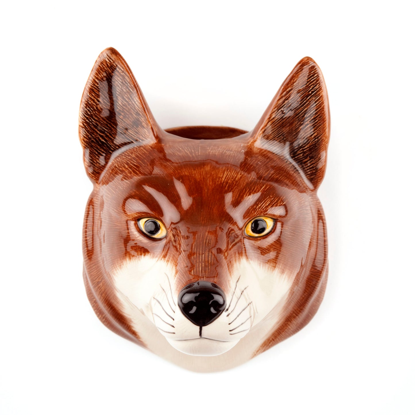 Fox Wall Vase