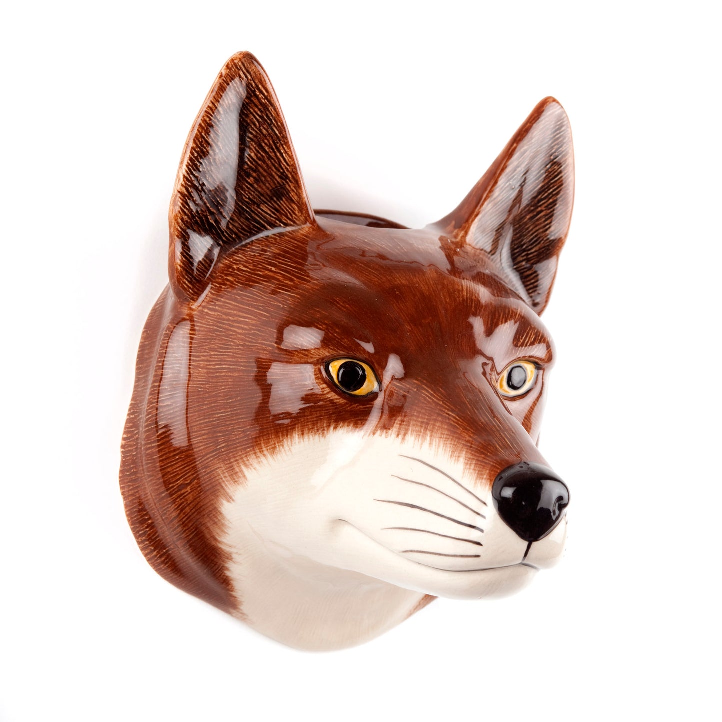 Fox Wall Vase