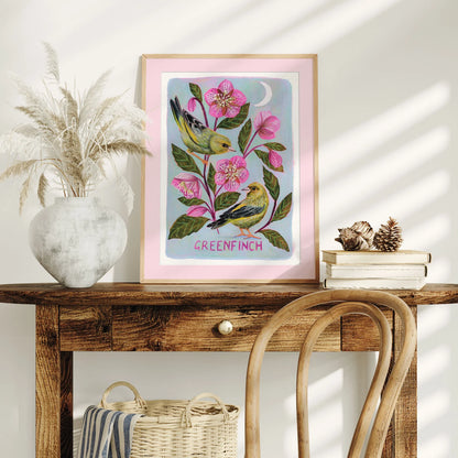 Greenfinch Art Print