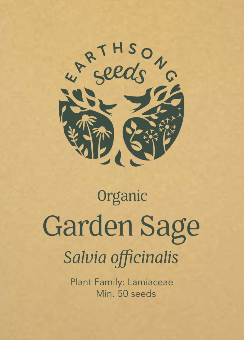 Garden Sage - Seed Packet
