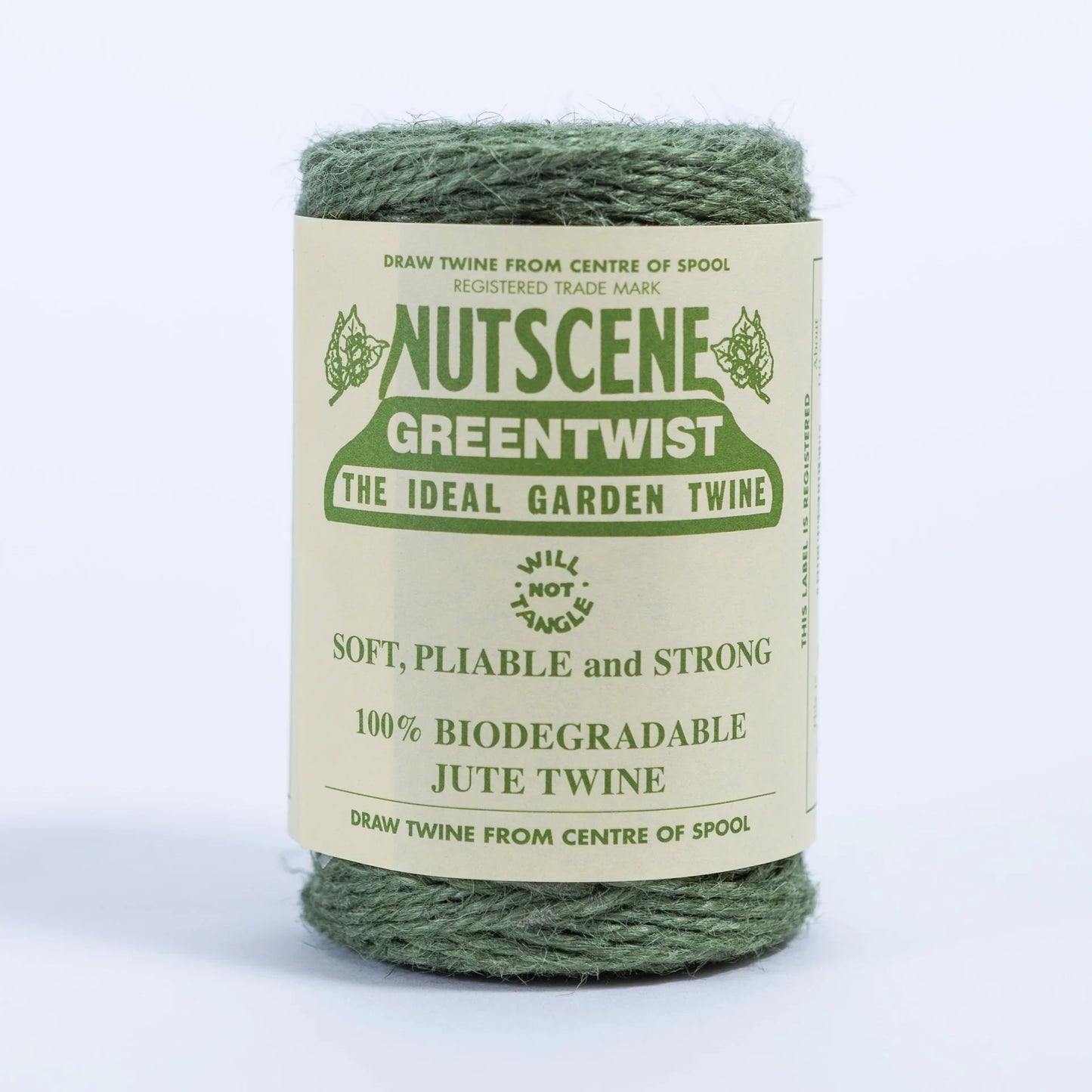 Heritage Jute Twine Spool - 110m (Green)