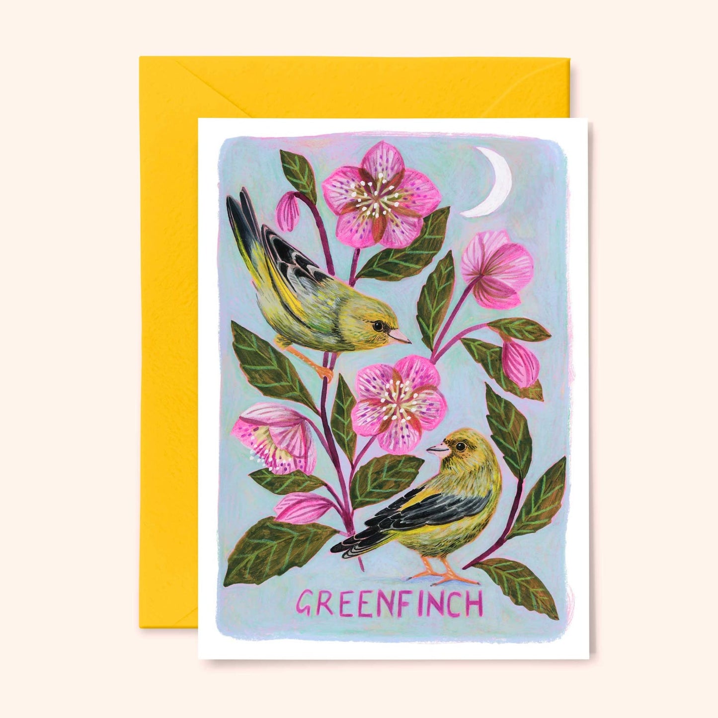 Greenfinch - Greetings Card