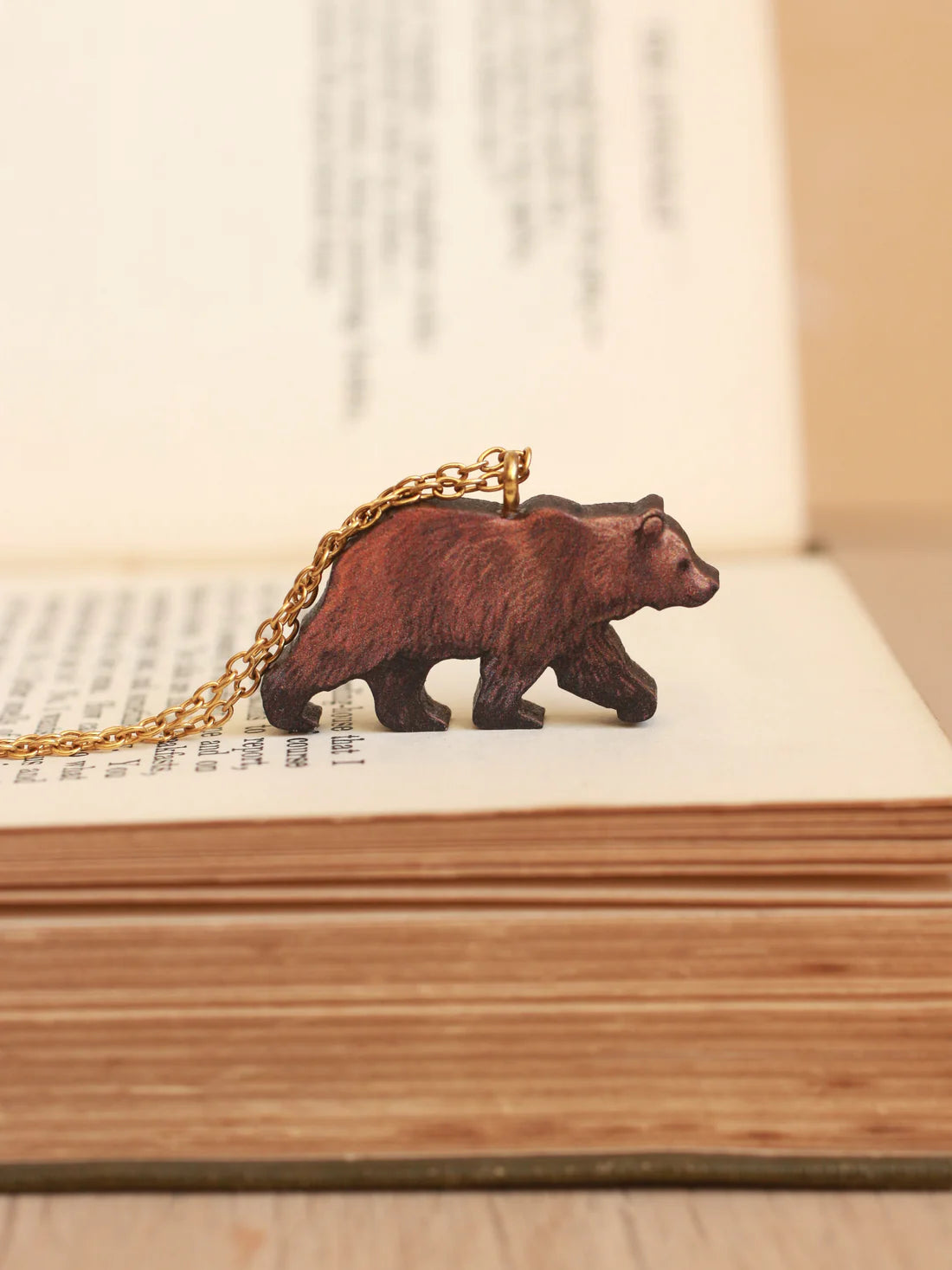 Grizzly Bear Necklace
