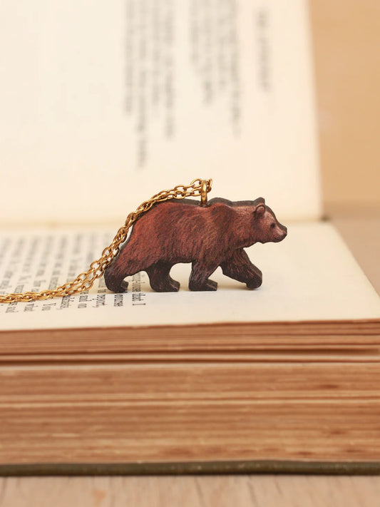 Grizzly Bear Necklace