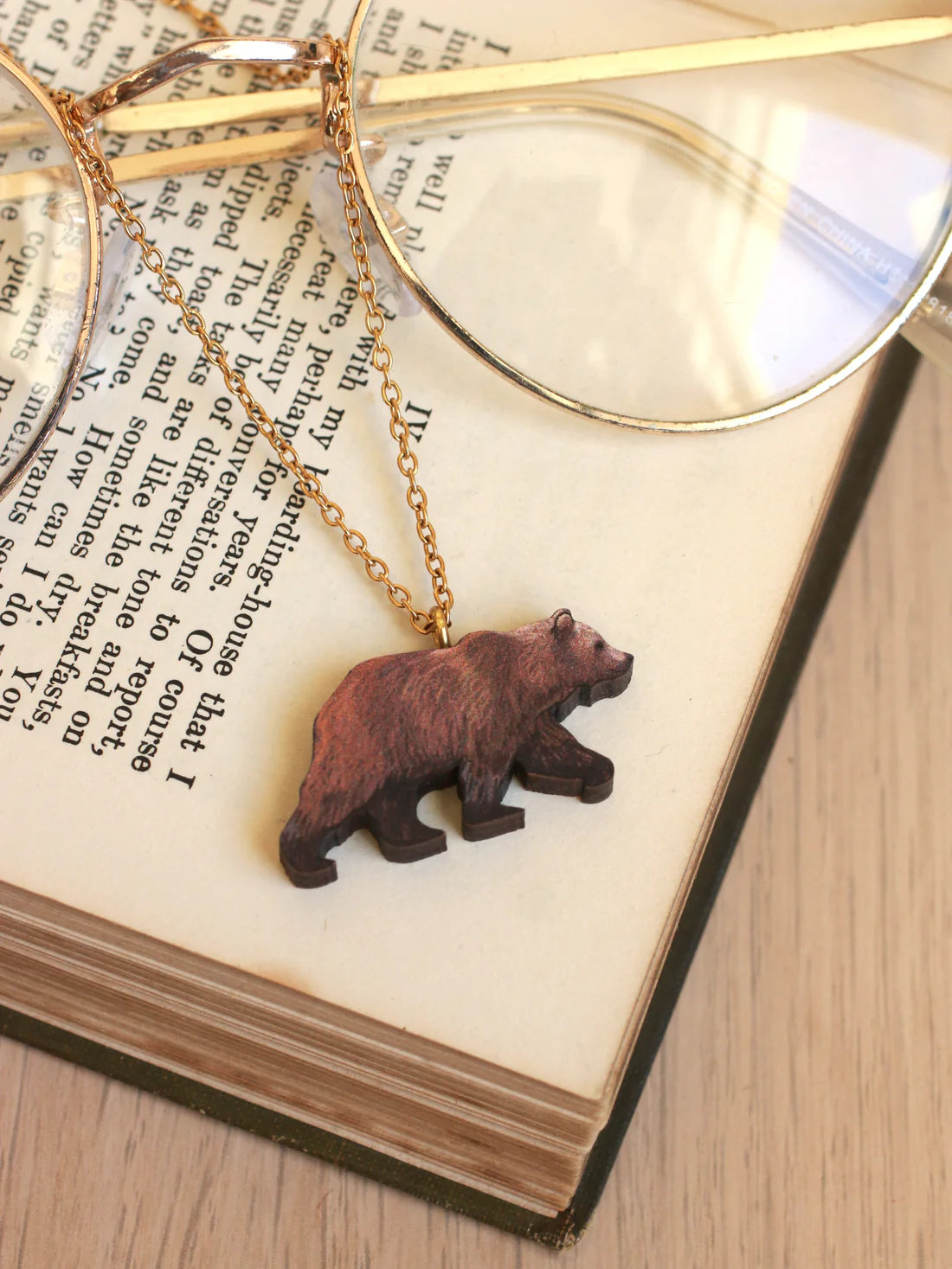 Grizzly Bear Necklace