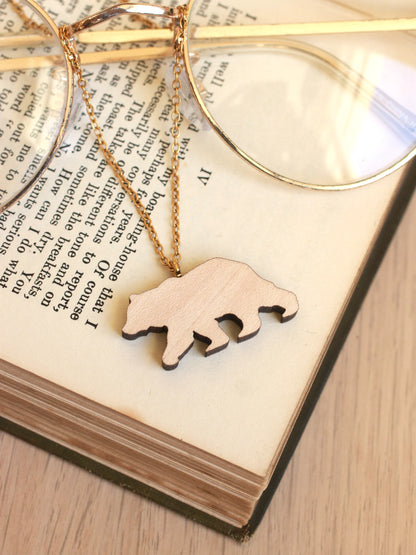 Grizzly Bear Necklace