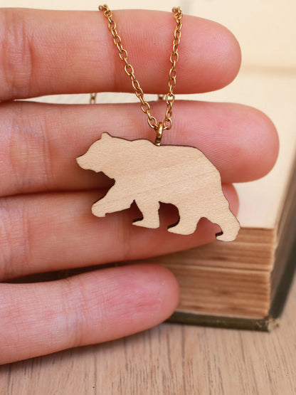Grizzly Bear Necklace