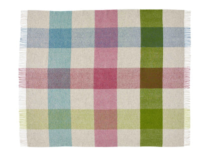 Harland Heather Pure Wool Throw