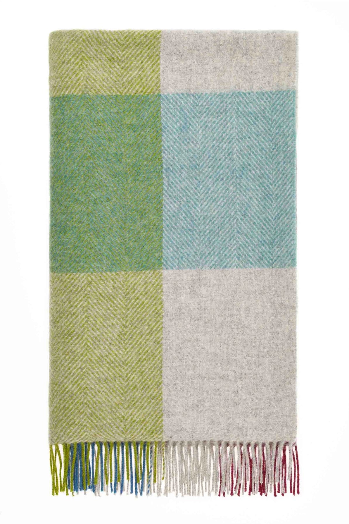 Harland Heather Pure Wool Throw