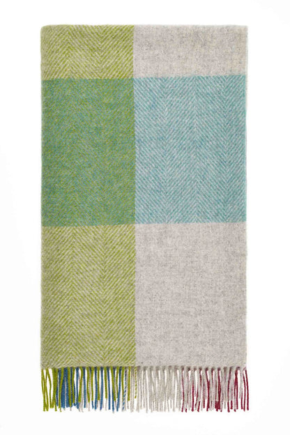 Harland Heather Pure Wool Throw