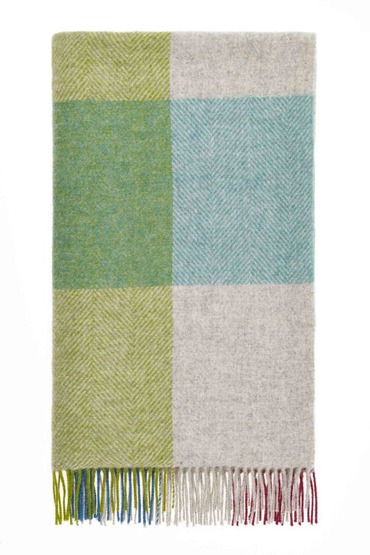 Harland Heather Pure Wool Throw