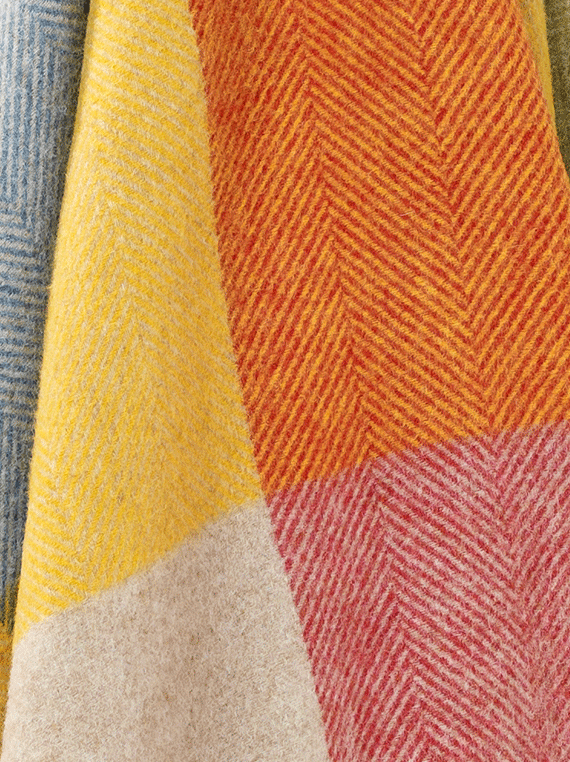 Harland Multicolour Pure Wool Throw
