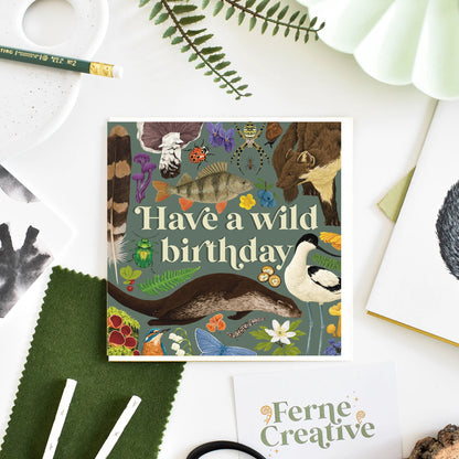 'Have a Wild Birthday' - Greetings Card