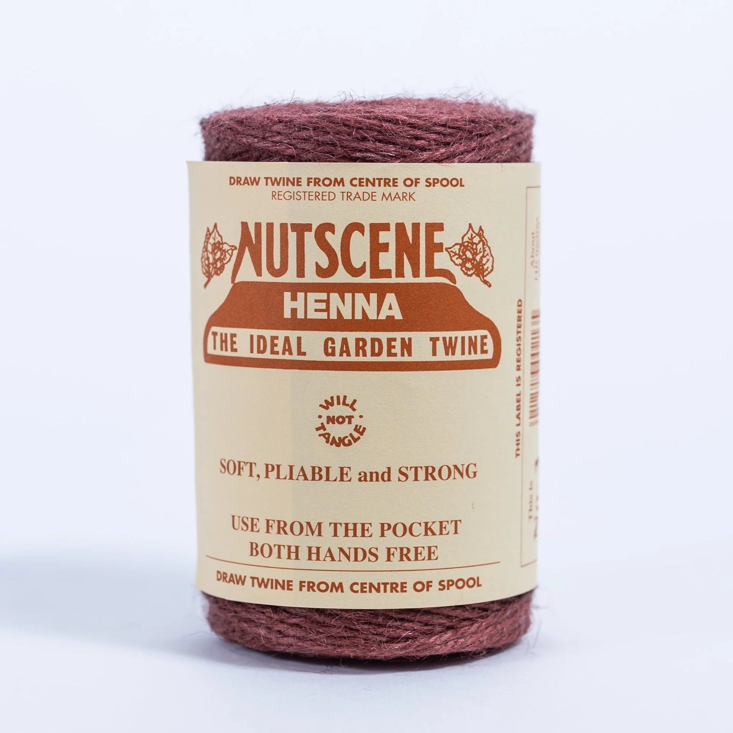 Heritage Jute Twine Spool - 110m (Henna)
