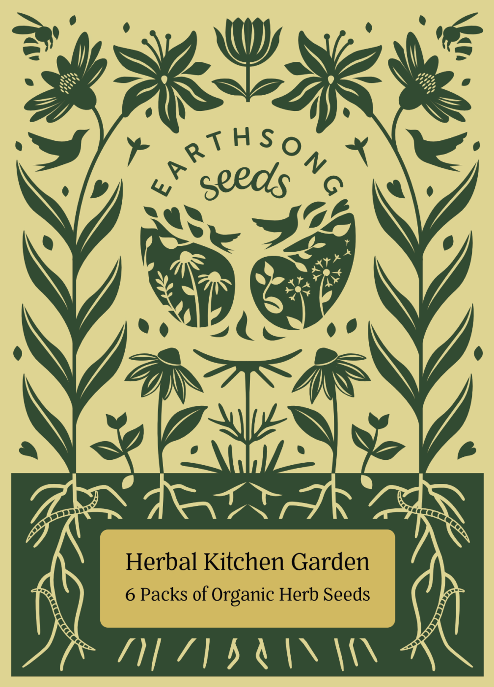 Herbal Kitchen Garden - Seed Collection