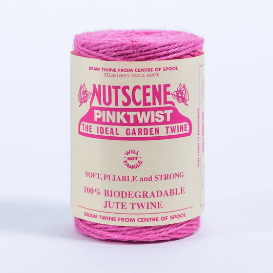 Heritage Jute Twine Spool - 110m (Pink)