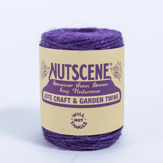 Heritage Jute Twine Spool - 60m (Indigo Violet)
