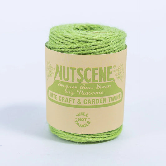 Heritage Jute Twine Spool - 60m (Lime Green)