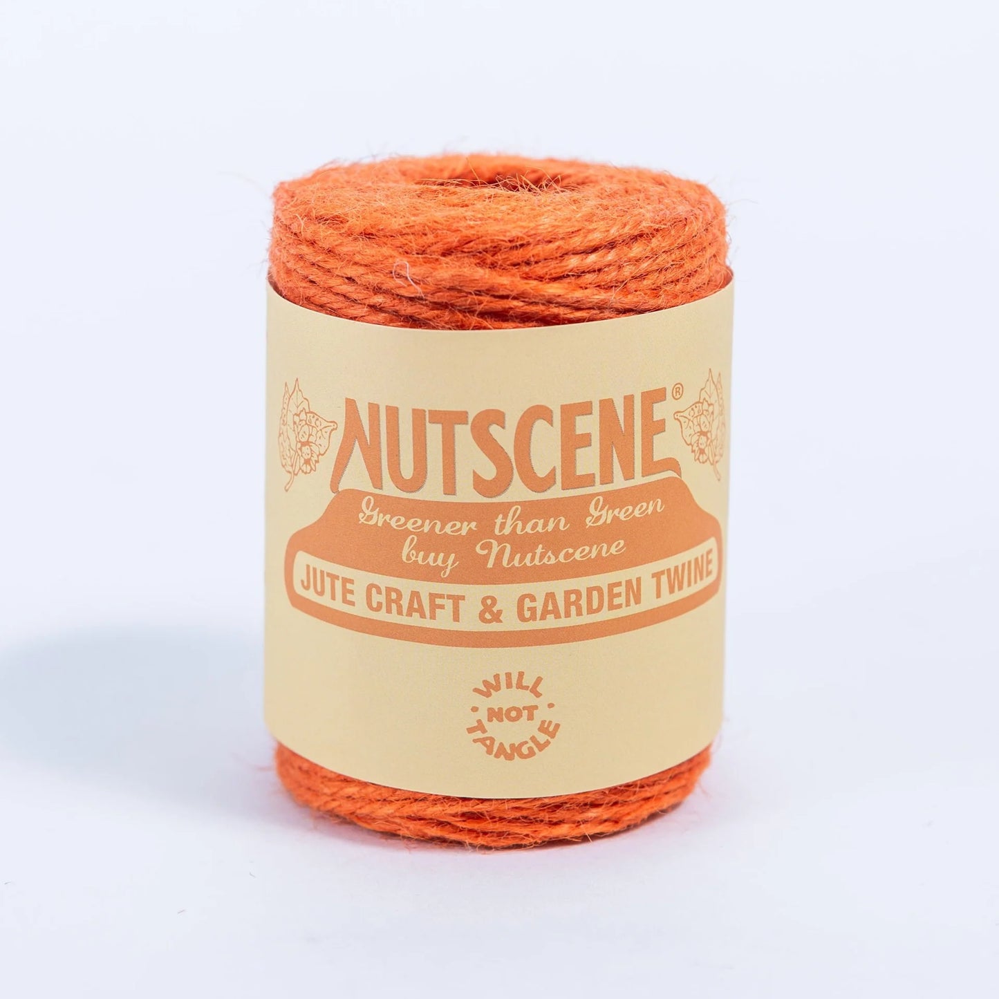 Heritage Jute Twine Spool - 60m (Orange)