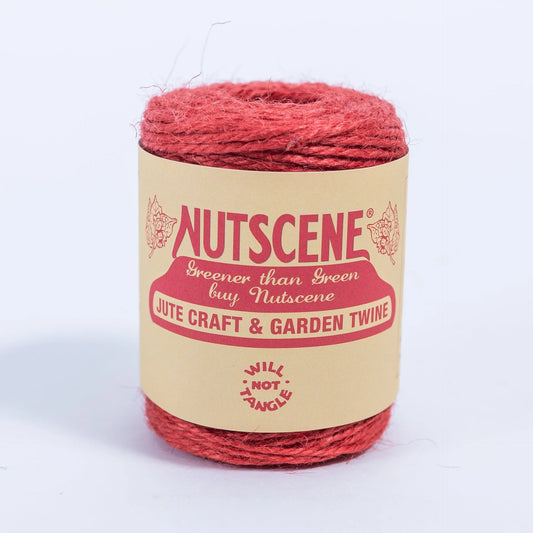Heritage Jute Twine Spool - 60m (Tomato Red)