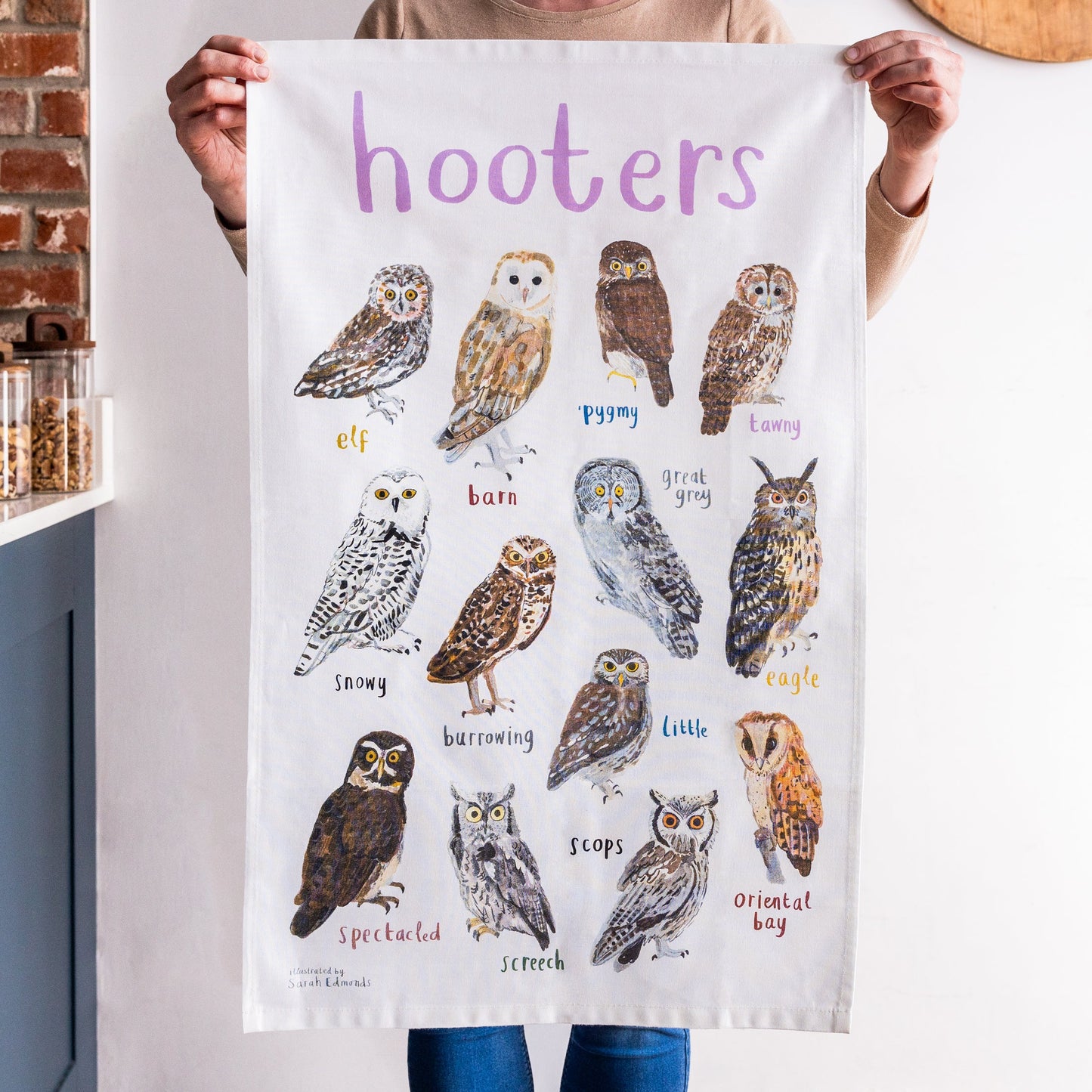 Hooters Tea Towel