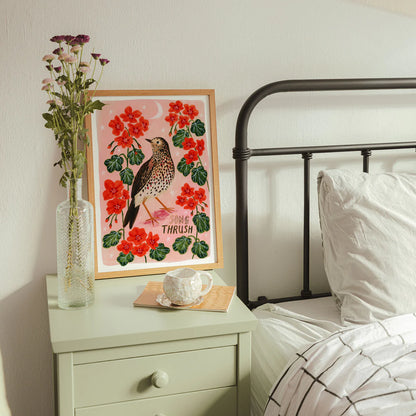 Song Thrush Art Print