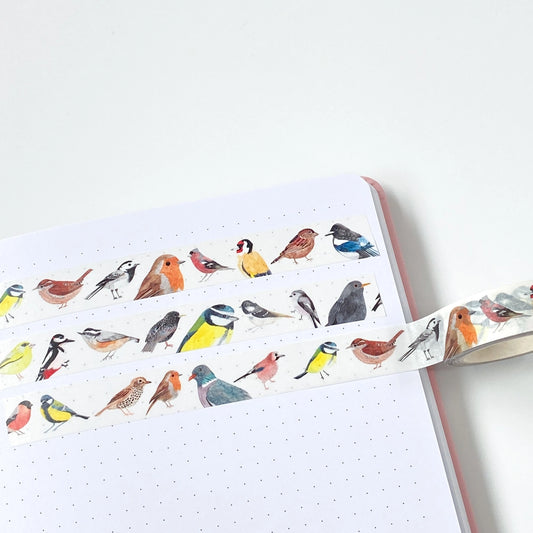 British Birds Washi Tape