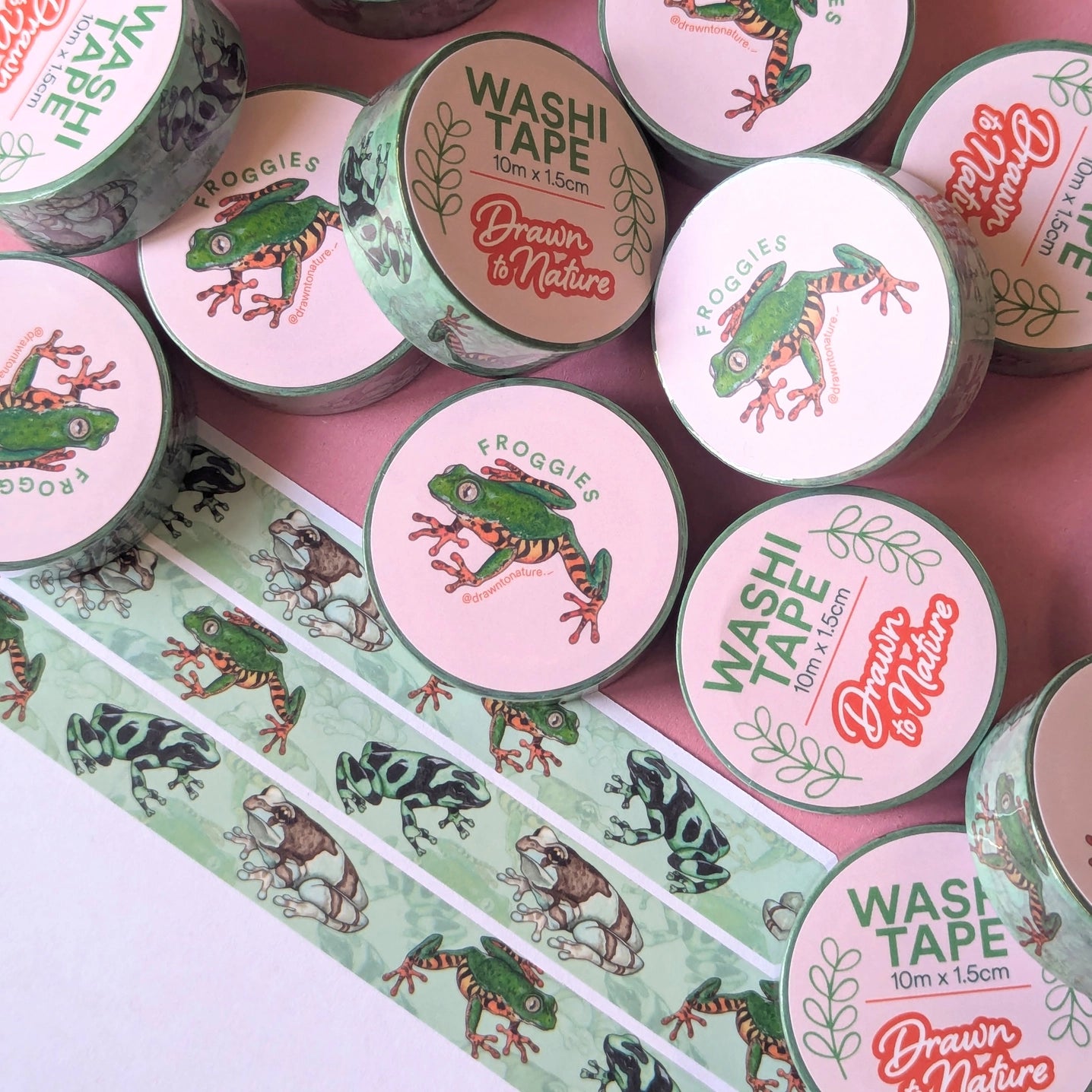 Froggies Washi Tape
