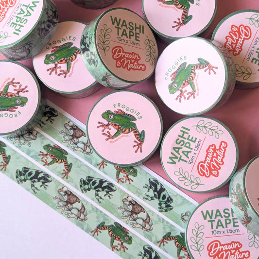 Froggies Washi Tape