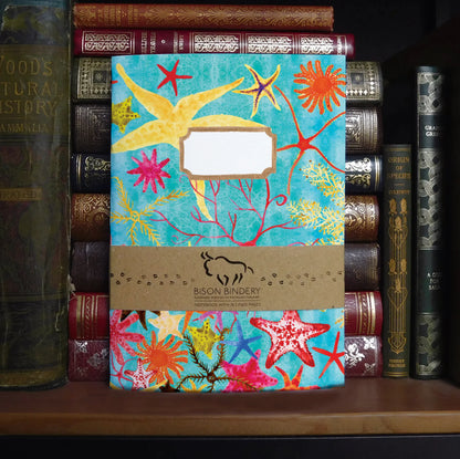Asterozoa Starfish Lined Journal