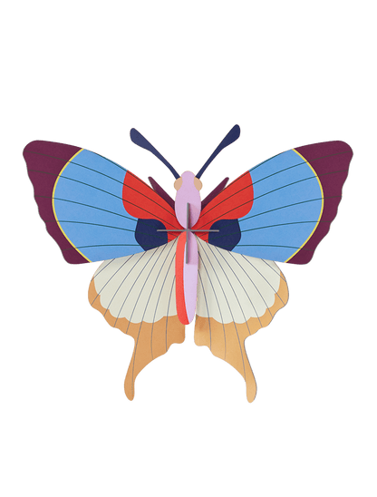 Plum Fringe Butterfly (Large) - StudioROOF