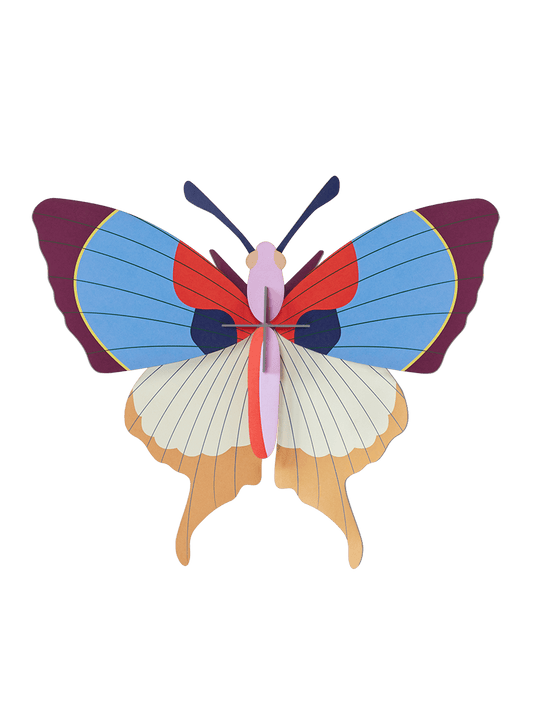 Plum Fringe Butterfly (Large) - StudioROOF