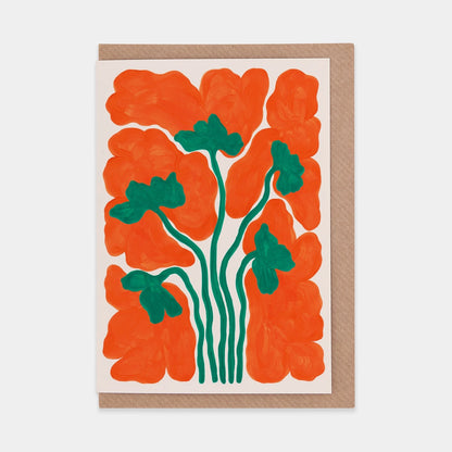 Poppies WWF - Greetings Card