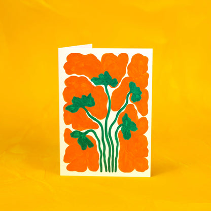 Poppies WWF - Greetings Card