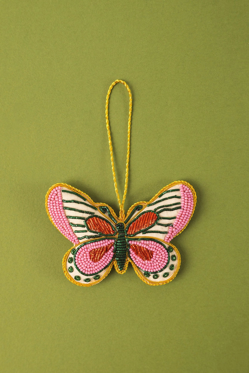 Pink Butterfly Decoration