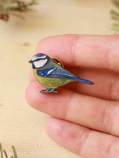 Blue Tit Pin