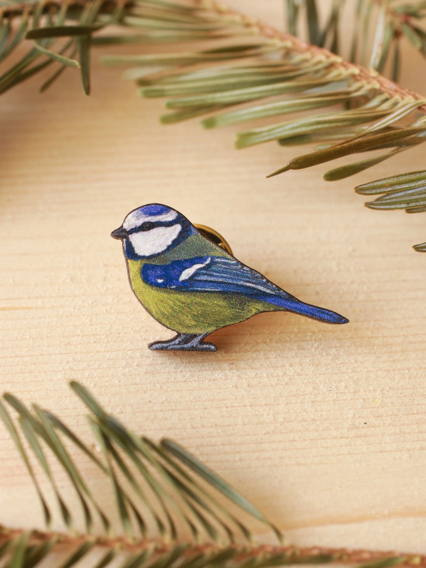 Blue Tit Pin
