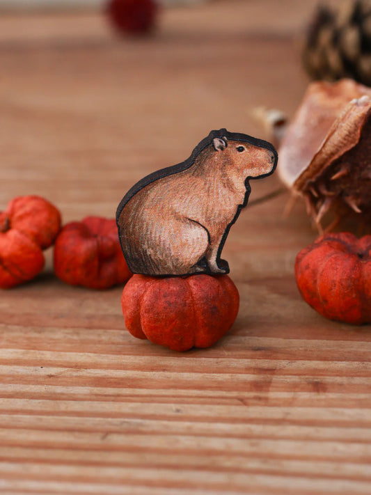 Capybara Pin