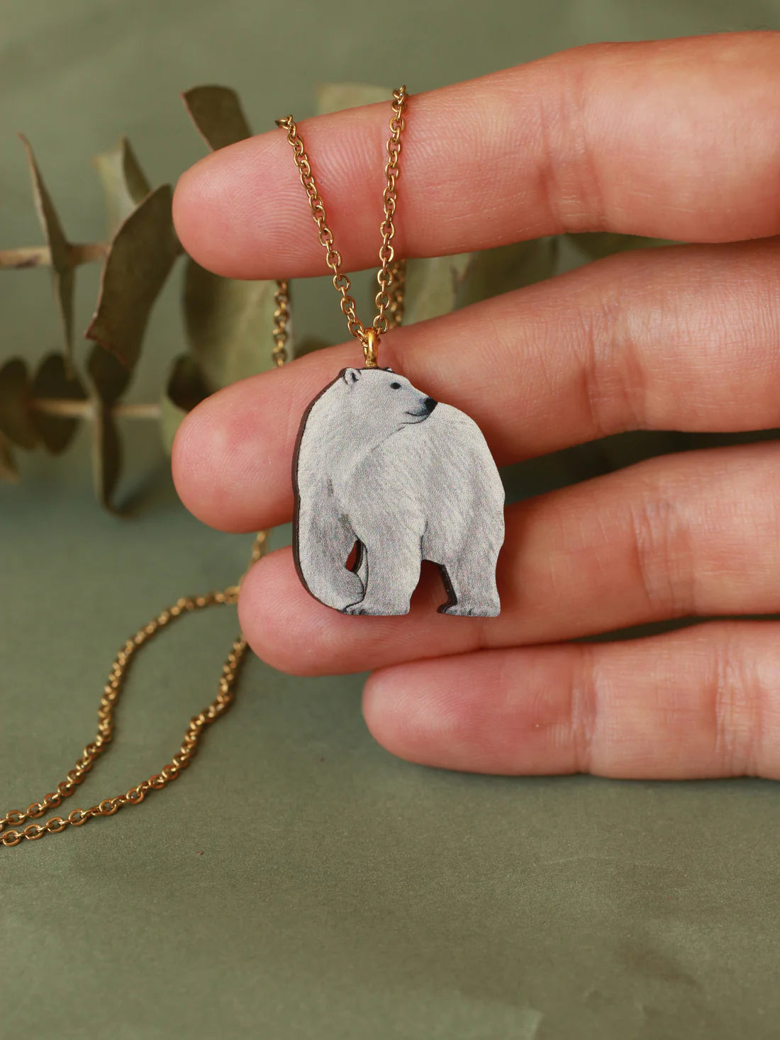 Polar Bear Necklace
