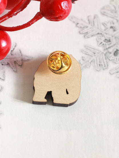 Polar Bear Pin