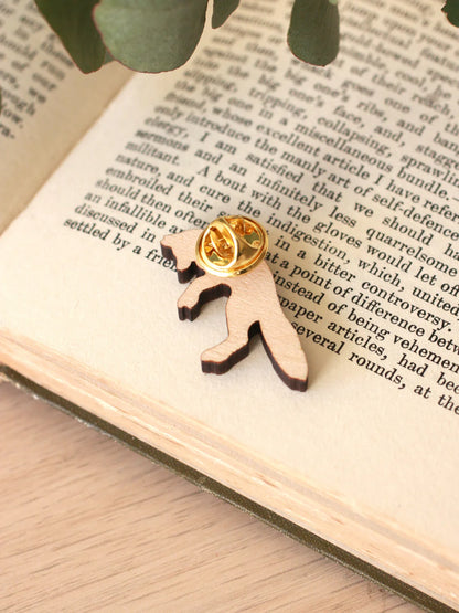 Jumping Fox Pin