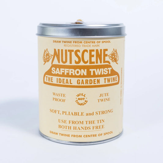 Iconic Tin of Nutscene Twine - 150m (Saffron)