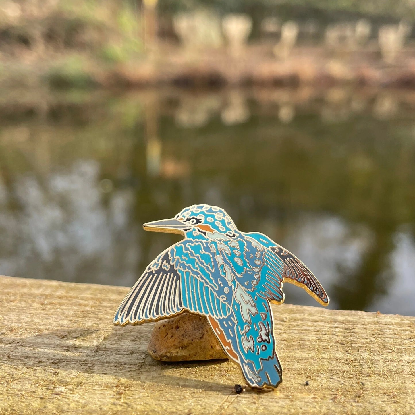 Kingfisher - Enamel Pin